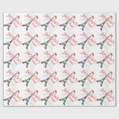 ジョユーノエルエッフェルタワー ラッピングペーパー (フラット)