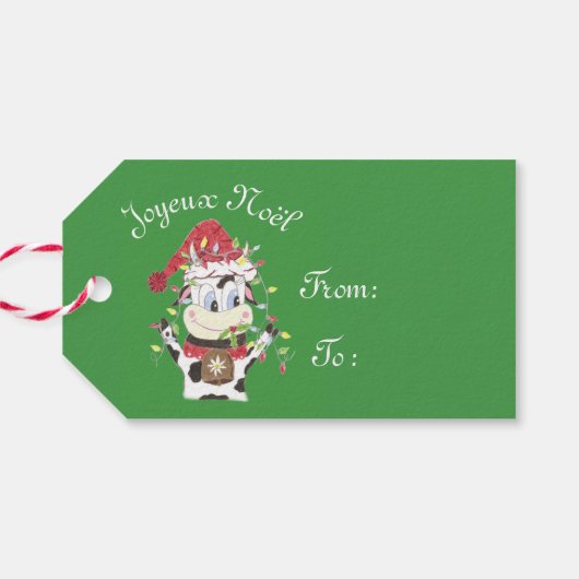 ジョユーノエルスノーベルギフトラベル ギフトタグ (裏面横)