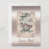 ジョユーノエルバラ金ゴールドヴィンテージサンタクリスマス (正面)