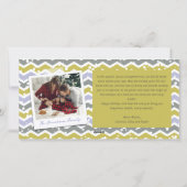 ジョユーノエルフェスティバルシェブロンホリデーフォトカード シーズンカード (裏面)