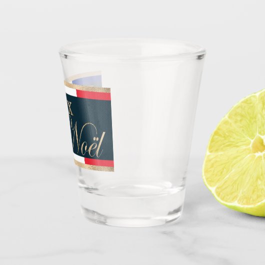 ジョユーノエルフランスの国旗のクリスマス ショットグラス (右)