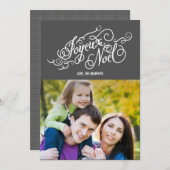 ジョユーノエルホリデイフォトカード シーズンカード (正面/裏面)