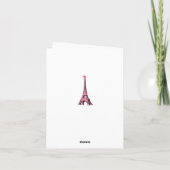 ジョユーノエルマリーアントワネットパレスドヴェルサイユ サンキューカード (裏面)