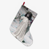 ジョユーノエル ラージクリスマスストッキング (正面 (吊り時))