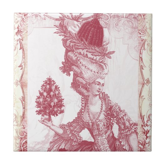 ジョユーノエル（ルージュ） タイル (正面)