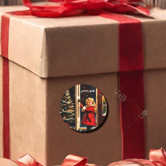 ジョユーノエル – 小さな女の子 ラウンドシール