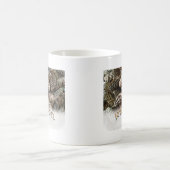 ジョユーノールクリスマスホリデーパインコーン コーヒーマグカップ (中央)