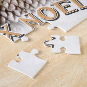 ジョユーノールクリスマスホリデーパインコーン ジグソーパズル (側面)