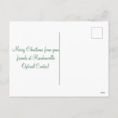 ジョユーノールクリフランスのス素朴マスリース シーズンポストカード (裏面)