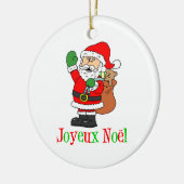 ジョユーノールサンタオーナメント セラミックオーナメント (左)