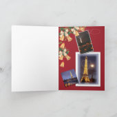 ジョユーノールパ図解入りの、写真付きのリス シーズンカード (内部)