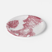 ジョユーノールマリアントワネットフランスの ペーパープレート (アングル)