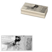 ジョユーノールヴィンテージクリスマスカード ラバースタンプ (押印)