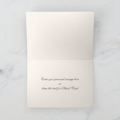 ジョユー・ノエル。ファインアートクリスマスカフランスのード シーズンカード (内部)