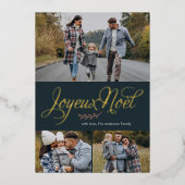 「ジョユー・ノエル」フォトギャラリー三編 箔シーズンカード (正面)