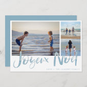 ジョヨーノエルビーチフォトクリスマスホリデーカード シーズンカード (正面/裏面)