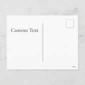 ジョラボカフロオオ – アイスランドの本洪水,カスタムギフト シーズンポストカード (裏面)