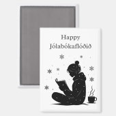 ジョラボカフロオオ – アイスランドの本洪水，ポスターギフト マグネット (正面/裏面)