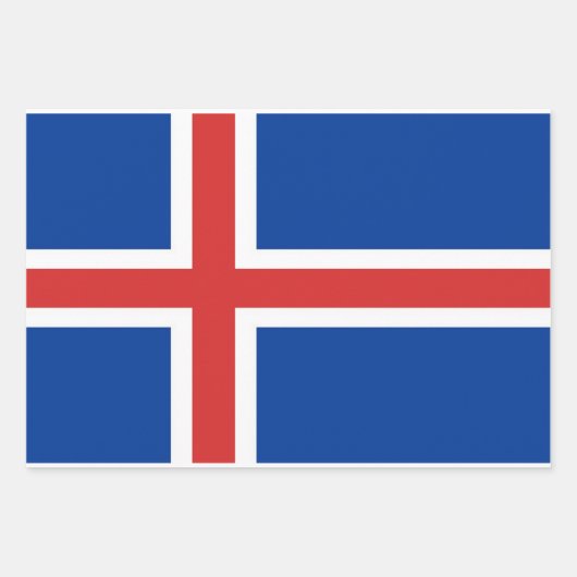 ジョラボカフロド – アイスランドブックフラッドラッピング紙 ラッピングペーパーシート (正面)