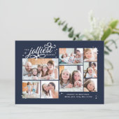 ジョリエストバンチ数々のフォトホリデーニュースレター シーズンカード (スタンド正面)