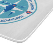 ジョリエ国旗（イリノイ州） カッティングボード (角)