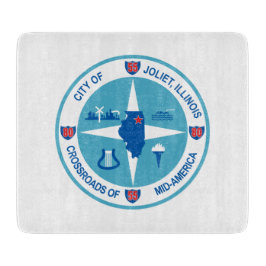 ジョリエ国旗（イリノイ州） カッティングボード