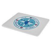 ジョリエ国旗（イリノイ州） カッティングボード (角)