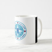 ジョリエ国旗（イリノイ州） コーヒーマグカップ (正面右)