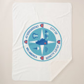 ジョリエ国旗（イリノイ州） シェルパブランケット (正面)
