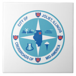 ジョリエ国旗（イリノイ州） タイル