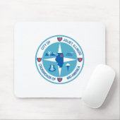 ジョリエ国旗(イリノイ州) マウスパッド (マウス)