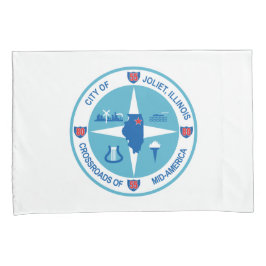 ジョリエ国旗（イリノイ州） 枕カバー