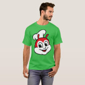 ジョリビー ファストフード Tシャツ (正面フル)