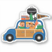 ジョリーキンスのテールゲーター シール (正面)