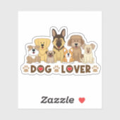 ジョリーキンス犬の恋人 シール (シート)