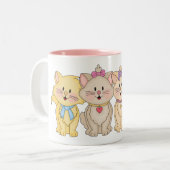 ジョリーキンス猫ちゃん ツートーンマグカップ (正面左)