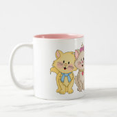 ジョリーキンス猫ちゃん ツートーンマグカップ (左)