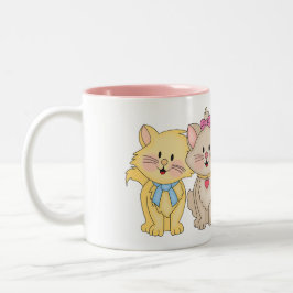 ジョリーキンス猫ちゃん ツートーンマグカップ