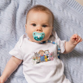 ジョリーキンス納屋周囲の庭バディズボーイ ベビーボディスーツ