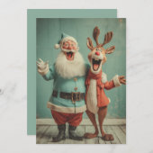 ジョリーサンタとルドルフの歓喜 シーズンカード (正面/裏面)
