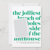 ジョリーストバンチホリデートラディションポートレート写真 招待状 (正面)