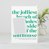 ジョリーストバンチホリデートラディションポートレート写真 招待状 (スタンド正面)