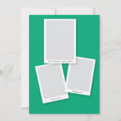 ジョリーストバンチホリデートラディションポートレート写真 招待状 (裏面)