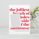 ジョリーストバンチホリデートラディションポートレート写真 招待状 (スタンド正面)