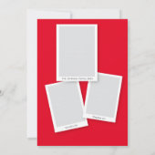 ジョリーストバンチホリデートラディションポートレート写真 招待状 (裏面)