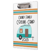 ジョリーハージュカシズキャンプレトロキャンパー クリップボード (左)