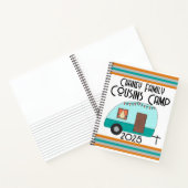 ジョリーハージュカシズキャンプレトロキャンパー ノートブック (内部)