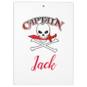 ジョリーパーソナライズされた・ロジャー クリップボード (裏面)