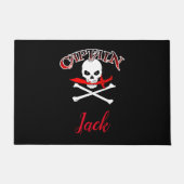 ジョリーパーソナライズされた・ロジャー ドアマット (正面)