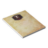 ジョリーパーソナライズされた・ロジャー ノートパッド (アングル)